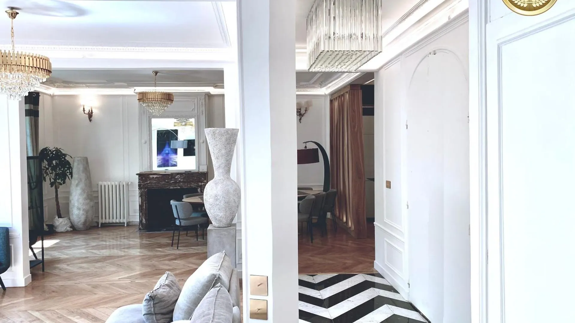 New! Apartment Luxury Passy-Kennedy In Front Of Eiffel Tower Paris France