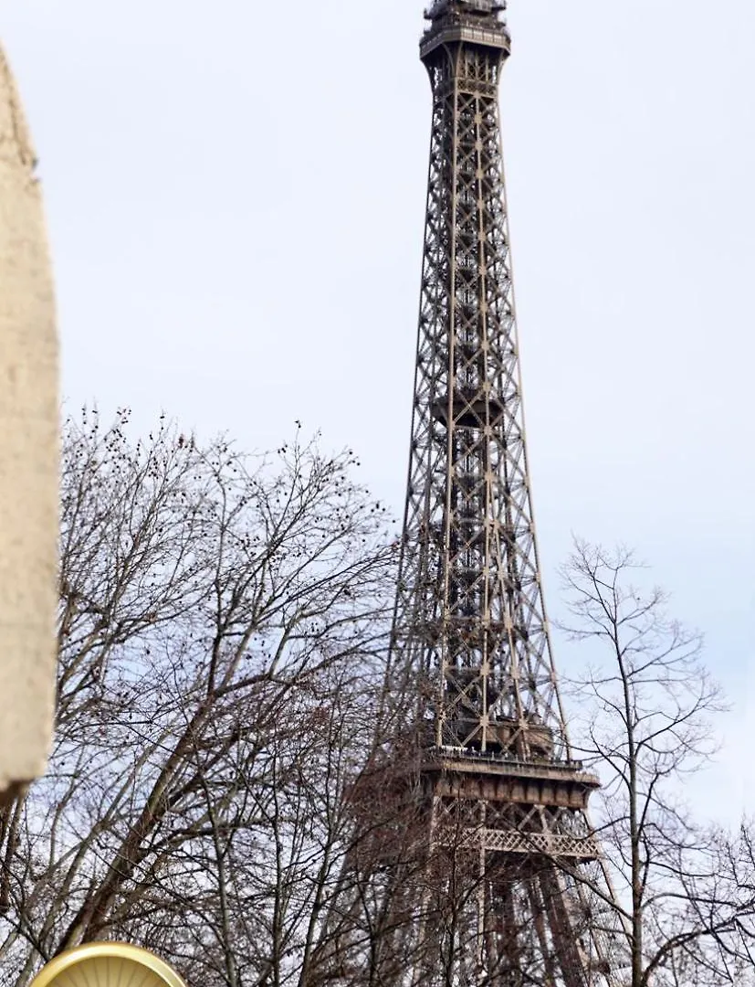 New! Apartment Luxury Passy-Kennedy In Front Of Eiffel Tower Paris